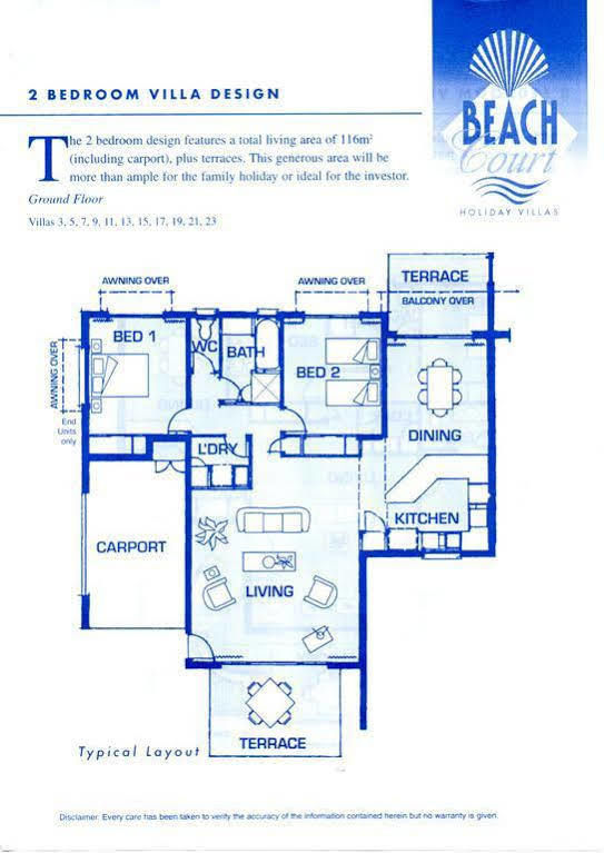 At Beach Court Holiday Villas Airlie Beach Extérieur photo